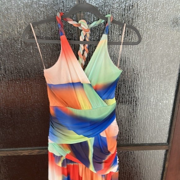 Nicholas Bristol Multicolor Halter Dress size 8 - Picture 9 of 15